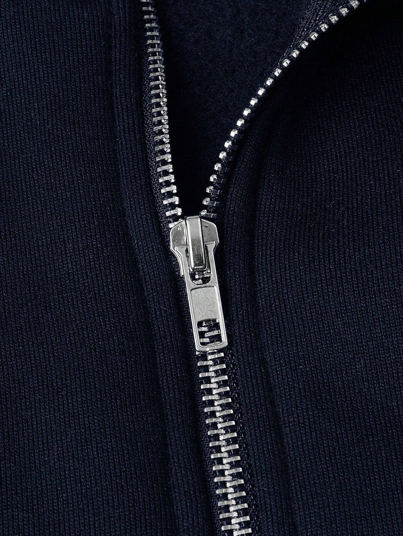 Antonio Jersey Con Cremallera En El Cuello