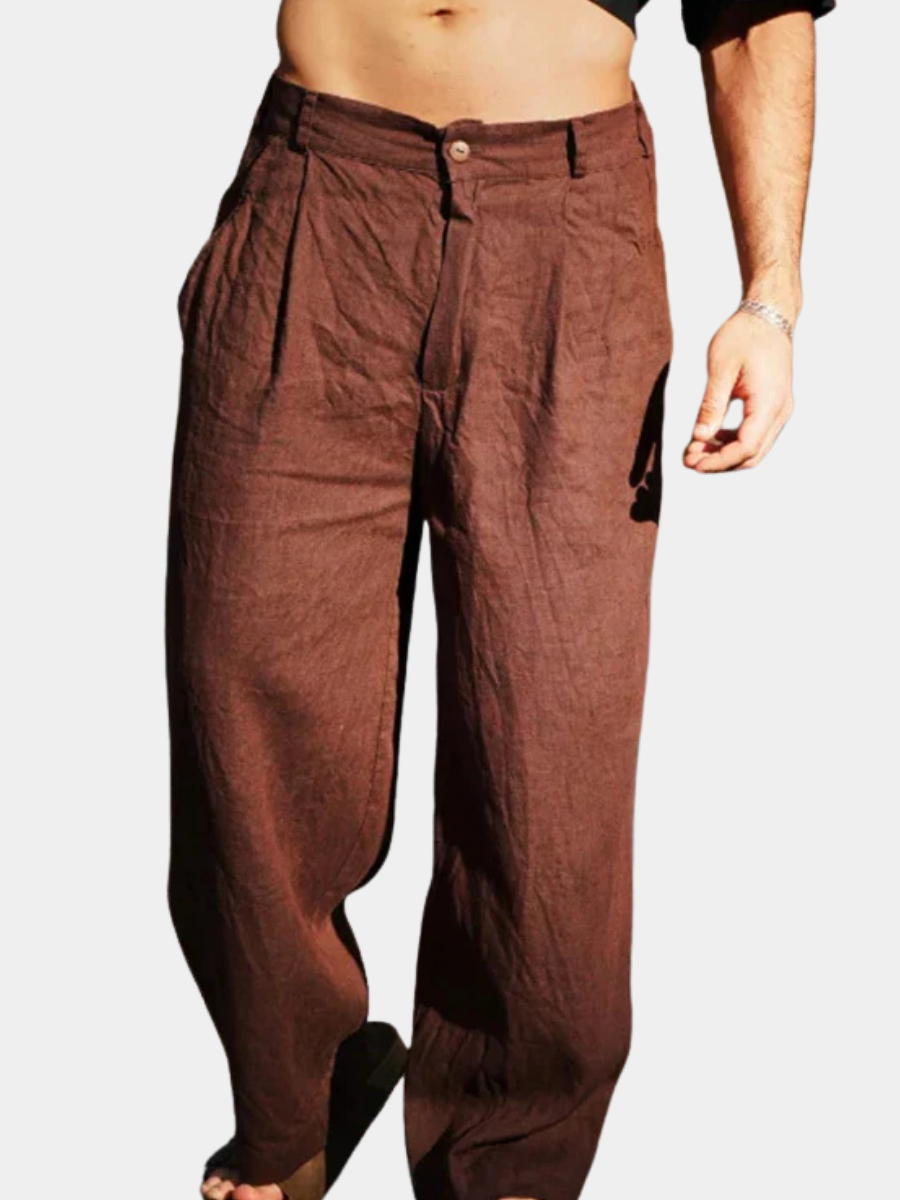 Luciano Pantalones Anchos Para Hombre