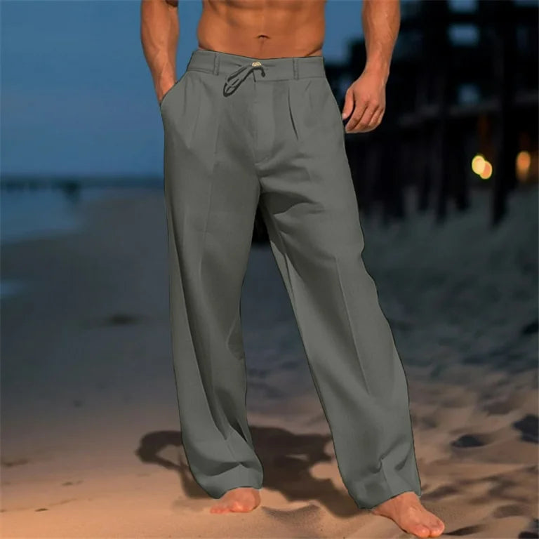 Lorenzo Pantalones Ligeros De Verano Para Hombre
