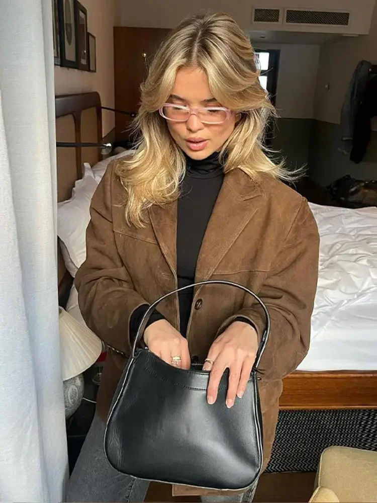 Chaqueta De Ante Para Mujer