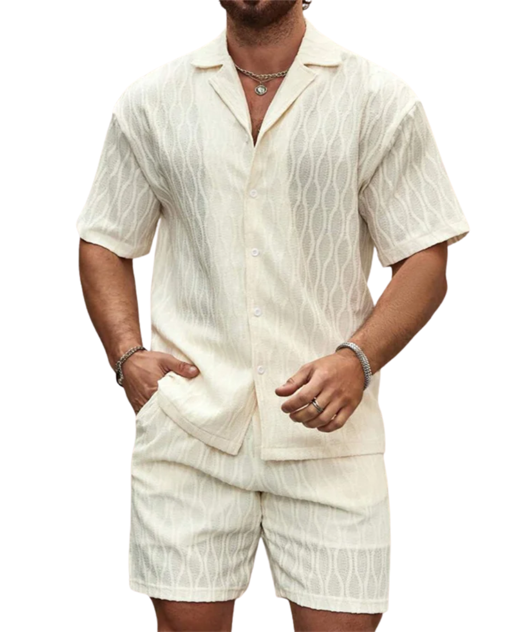 Samuel Elegante Conjunto De Verano