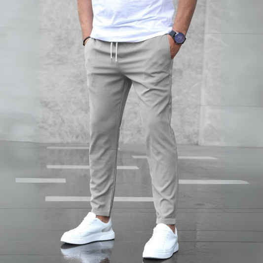 Enrico Pantalones Slim Elásticos Para Hombre