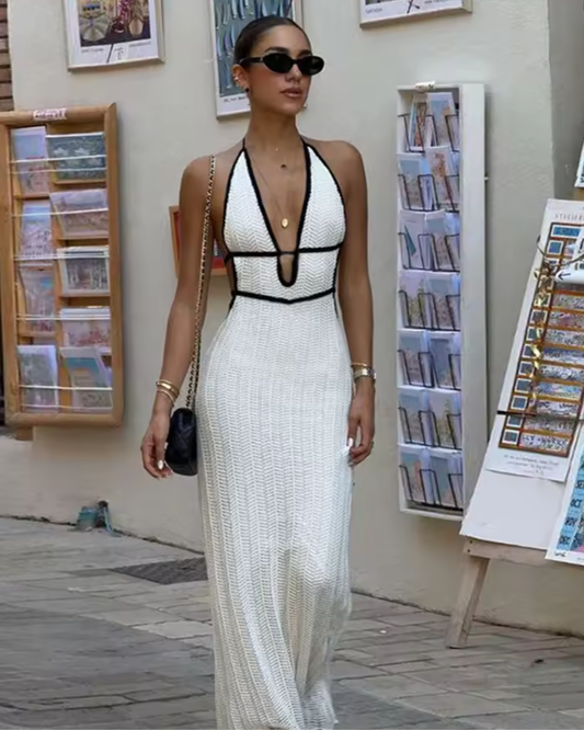 Vestido En V Ibiza
