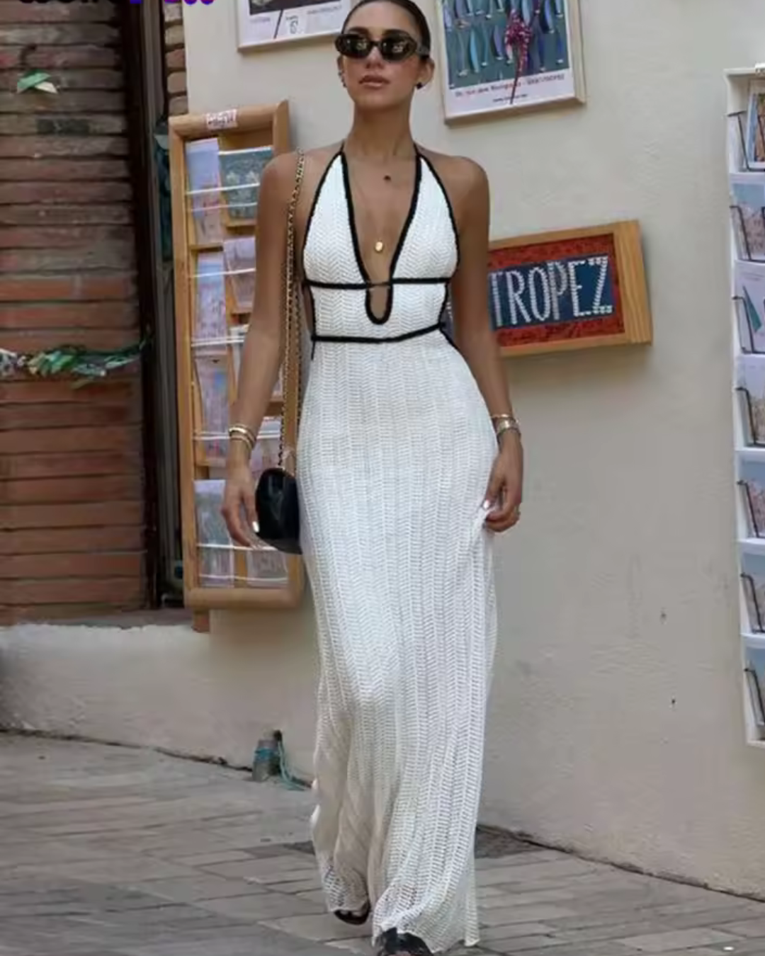 Vestido En V Ibiza
