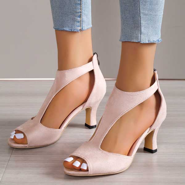 Amelia Sandalias Ortopédicas Con Tacón