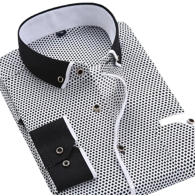 Lucas Una Camisa Que Tiene Un Aspecto Elegante Sin Ser Demasiado Llamativa