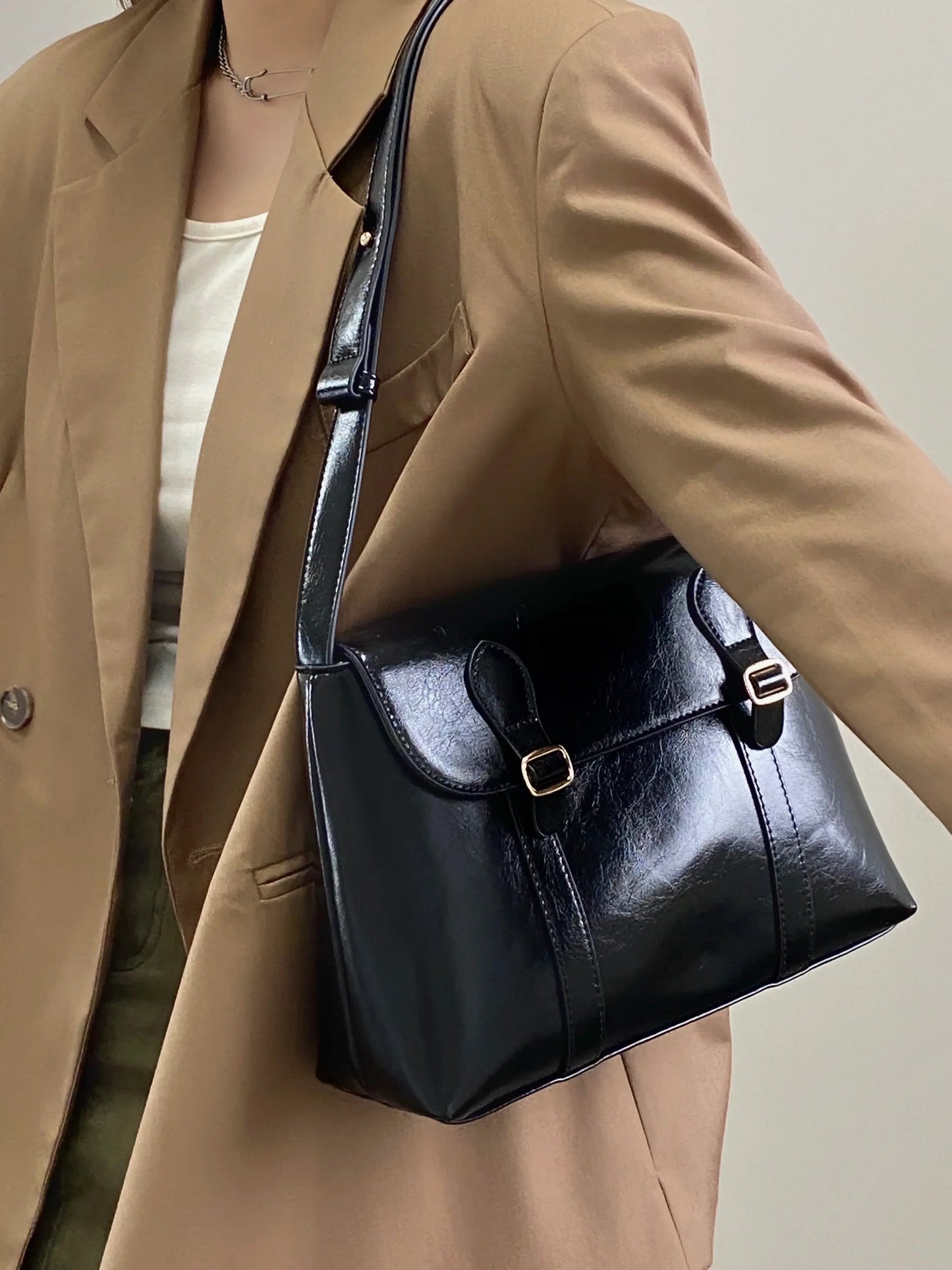 Bolso De Cuero Lara