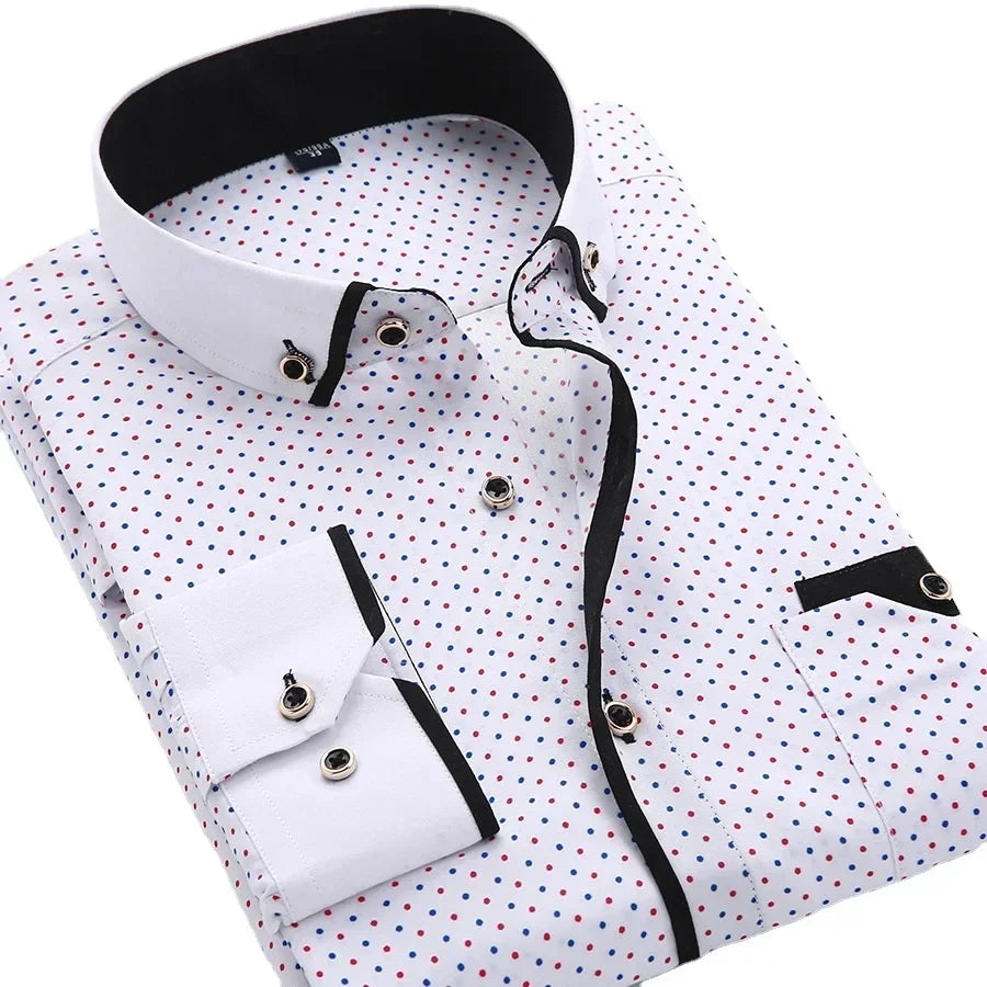 Lucas Una Camisa Que Tiene Un Aspecto Elegante Sin Ser Demasiado Llamativa
