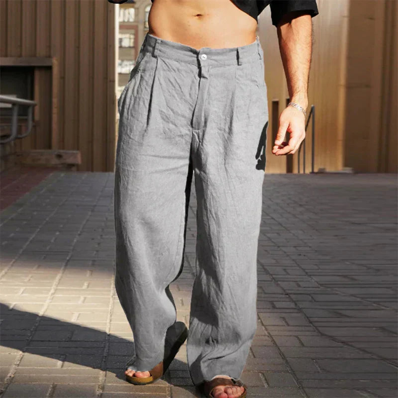 Luciano Pantalones Anchos Para Hombre