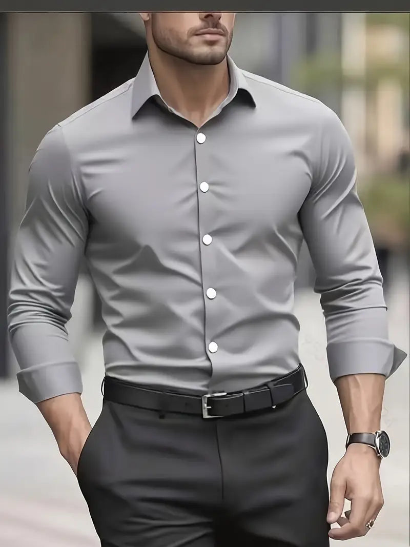 Ignacio Camisa Elegante Para Hombre