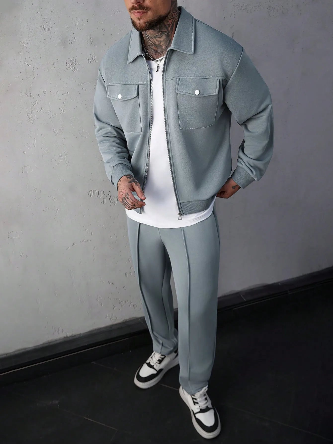 Ross Conjunto Gris