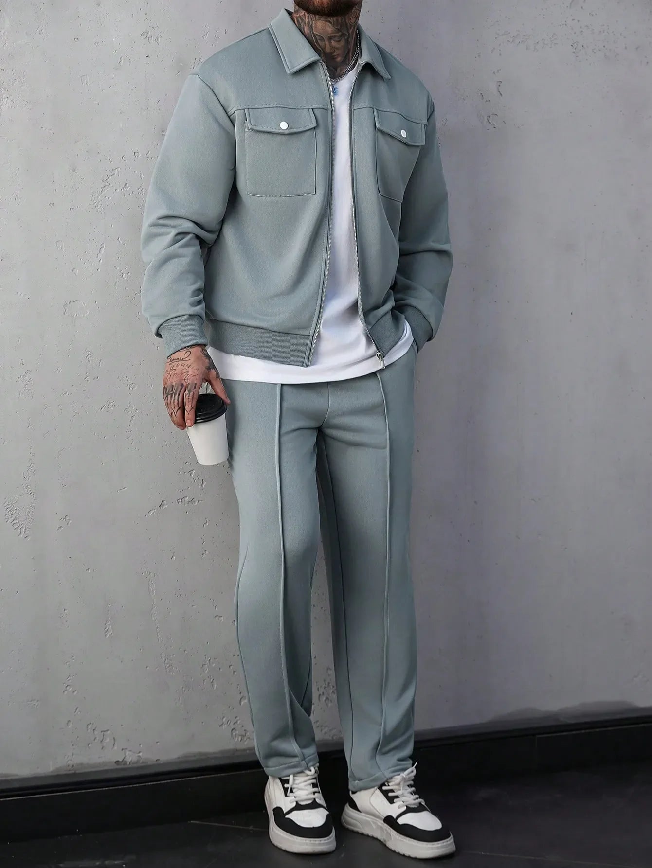 Ross Conjunto Gris