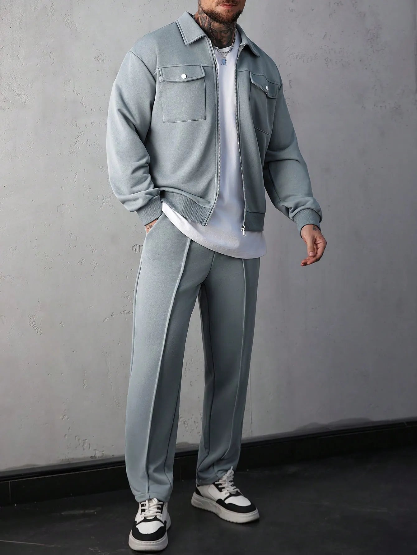 Ross Conjunto Gris