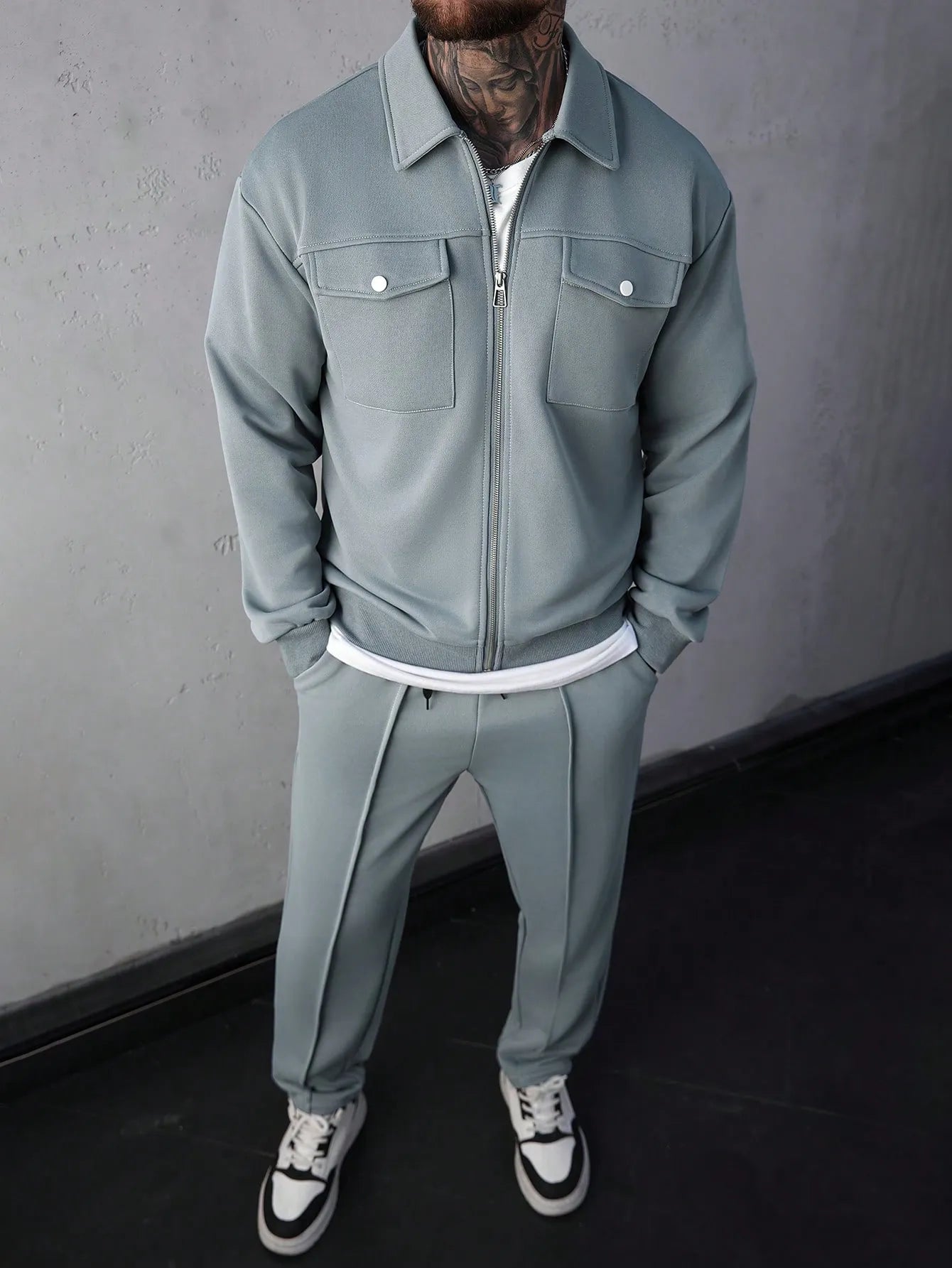Ross Conjunto Gris