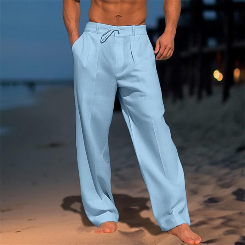 Lorenzo Pantalones Ligeros De Verano Para Hombre